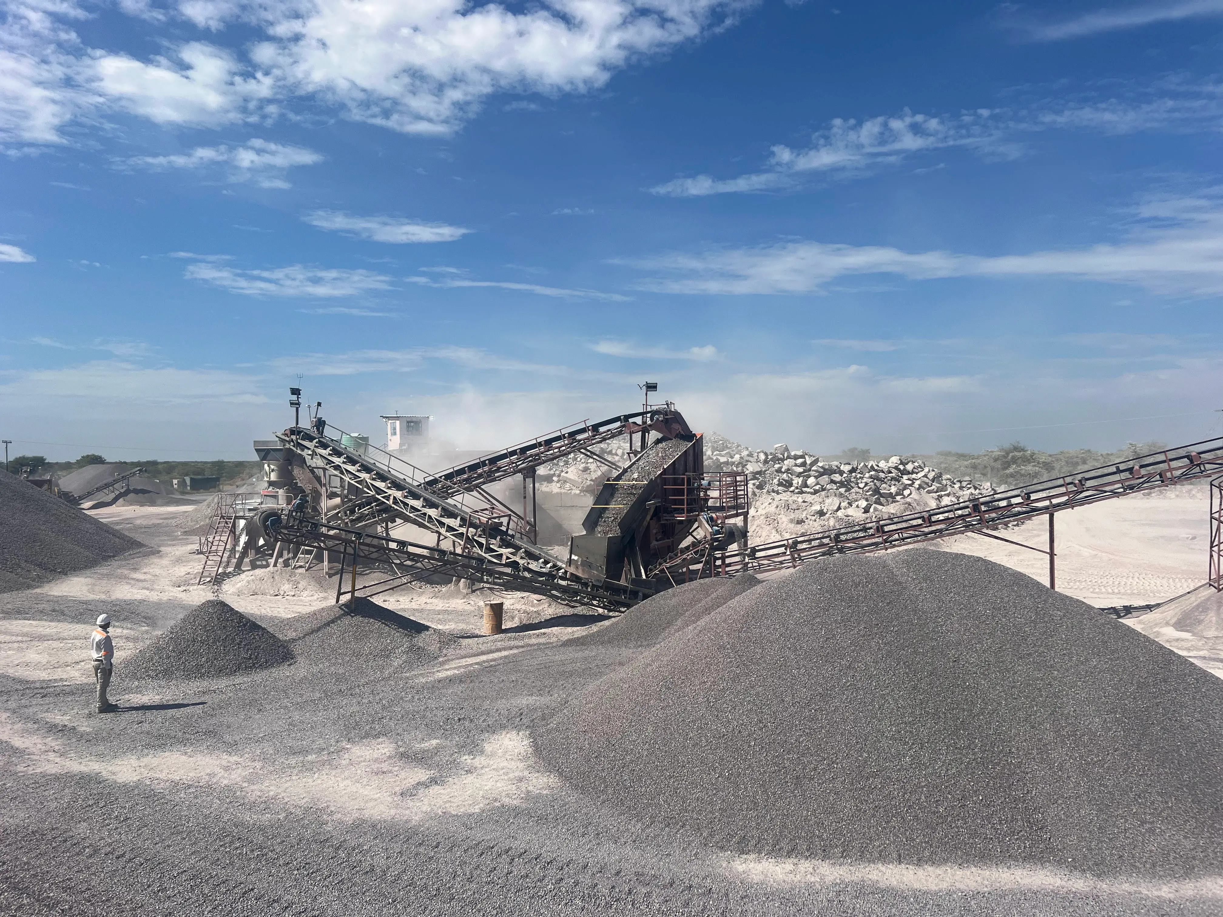 Ghanzi Brickfields quarry operation